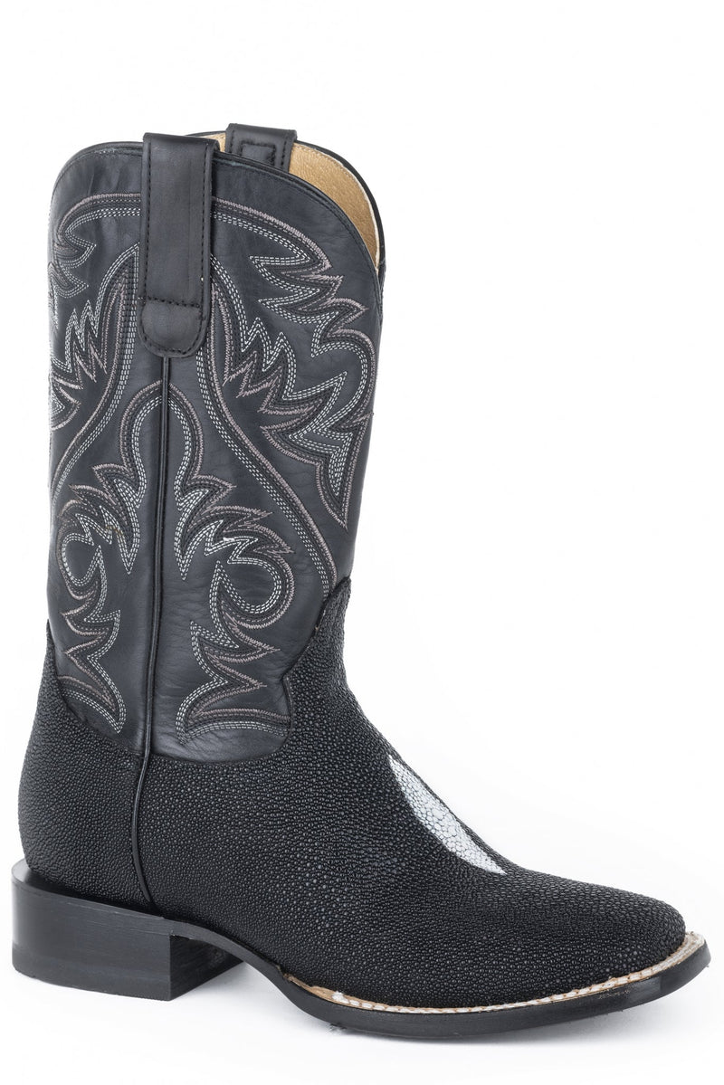 Roper Mens All In Square Toe 11" Shaft Western Boots