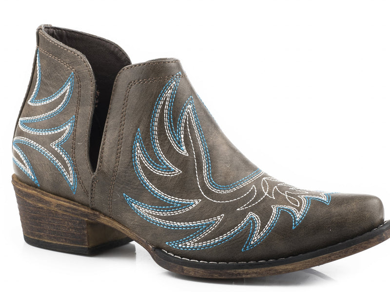 Roper Ladies Ava Snip Toe Ankle Boots