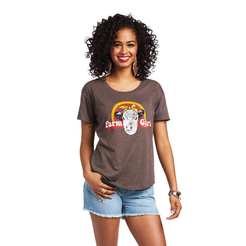 Ariat Ladies Hereford Farm Girl T-Shirt