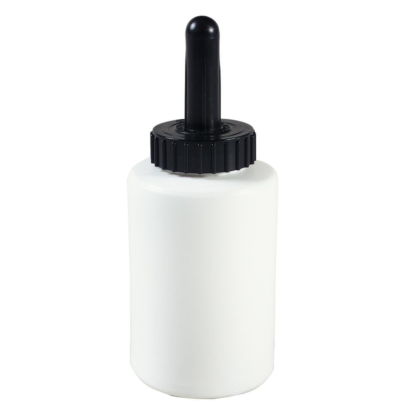 Plastic Hoof Dressing Can with Brush