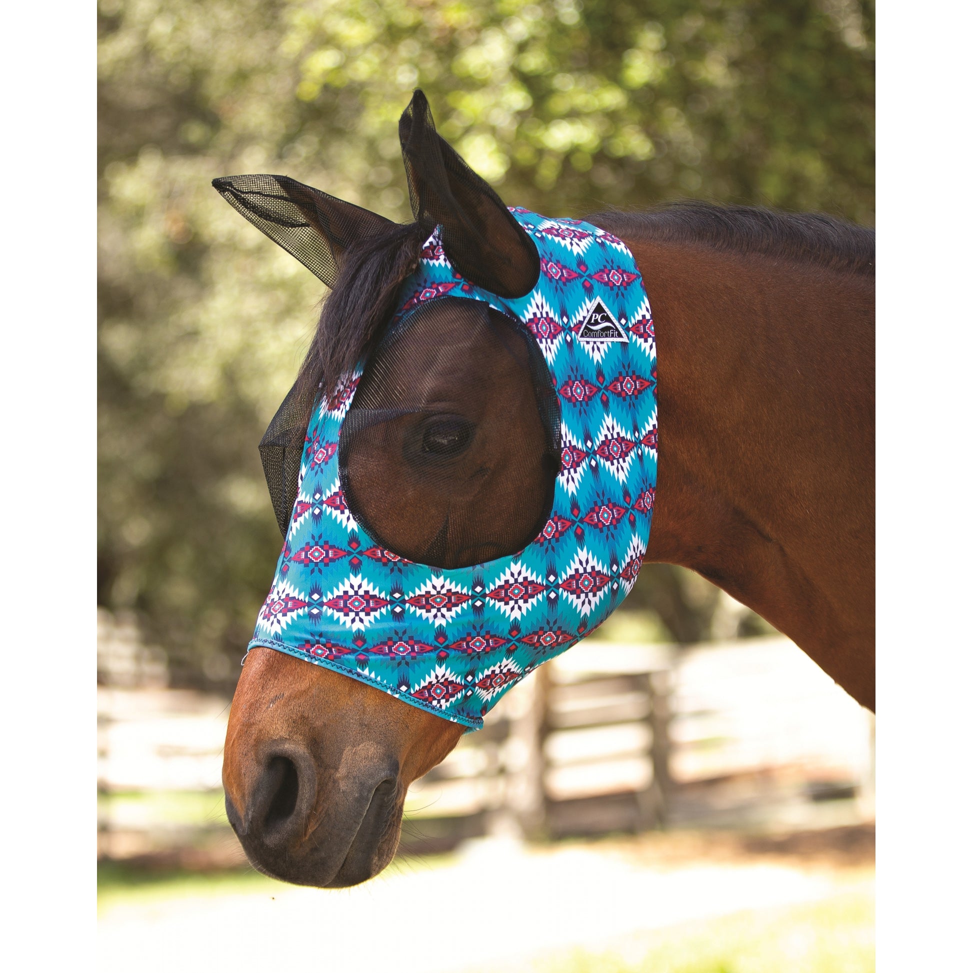 Professionals Choice Comfort Fit Lycra Fly Mask Po