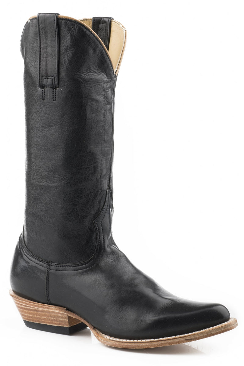 Stetson Ladies Darby Snip Toe 13" Shaft Leather Sole Boots