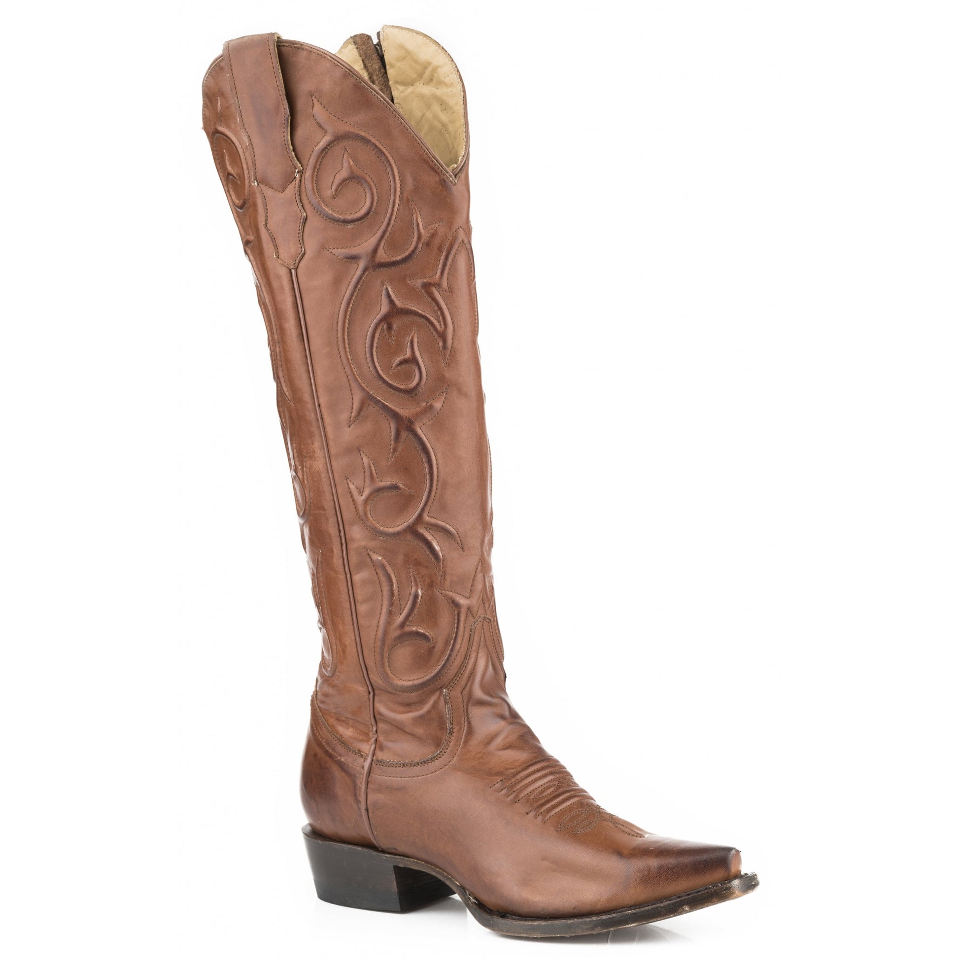 Stetson Ladies Blair 18" Shaft Snip Toe Boots