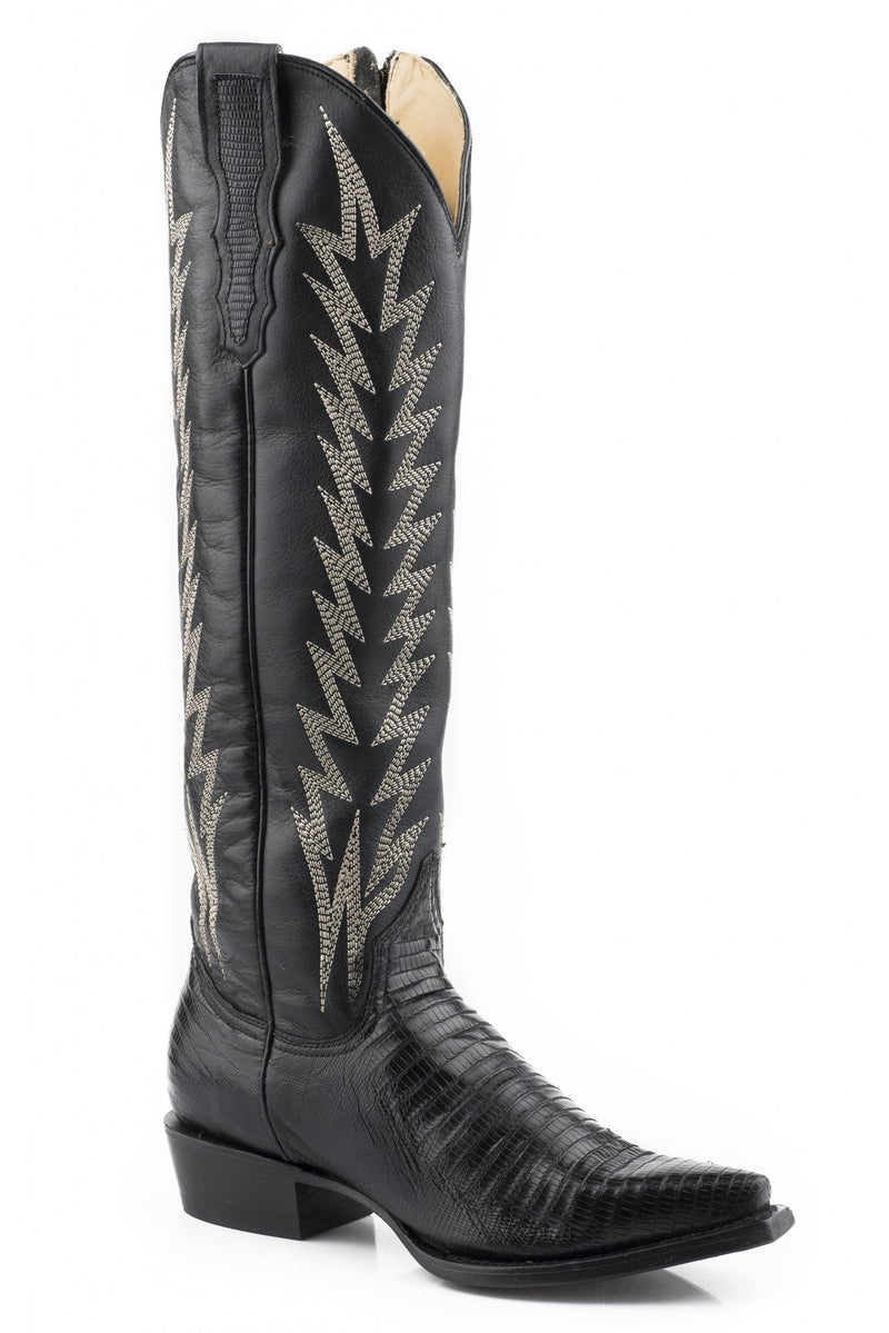 Stetson Ladies Talia 18" Shaft Snip Toe Boots