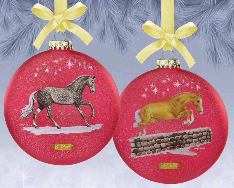 Breyer Artist Signature Ornament - Thoroughbred And Warmblood