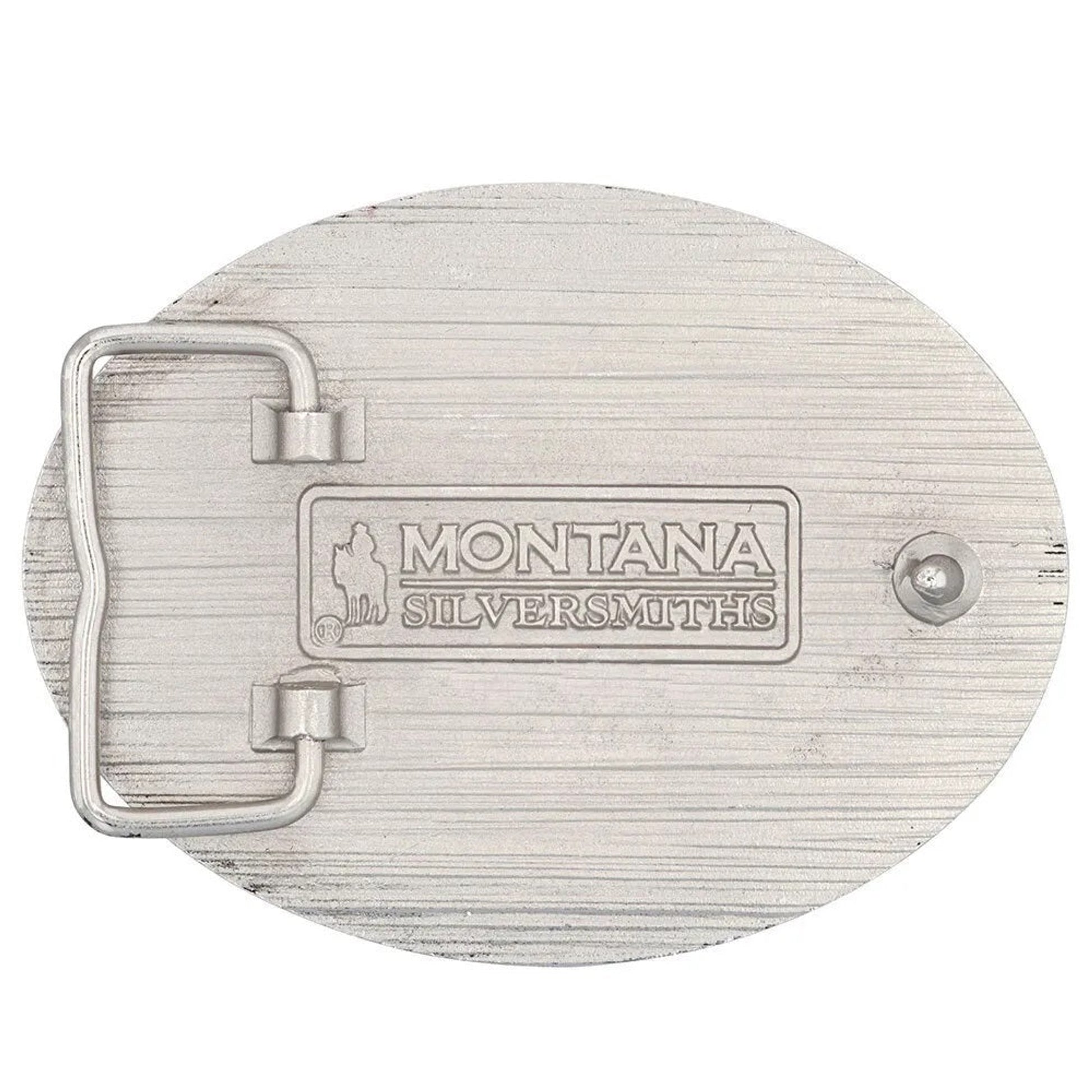 Montana Silversmiths Betsy Sparkling Patriotic Attitude Belt Buckle