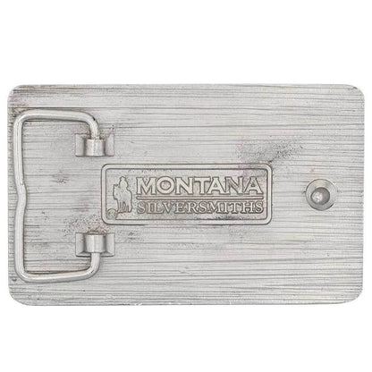 Montana Silversmiths Eagle Arms Patriotic Belt Buckle