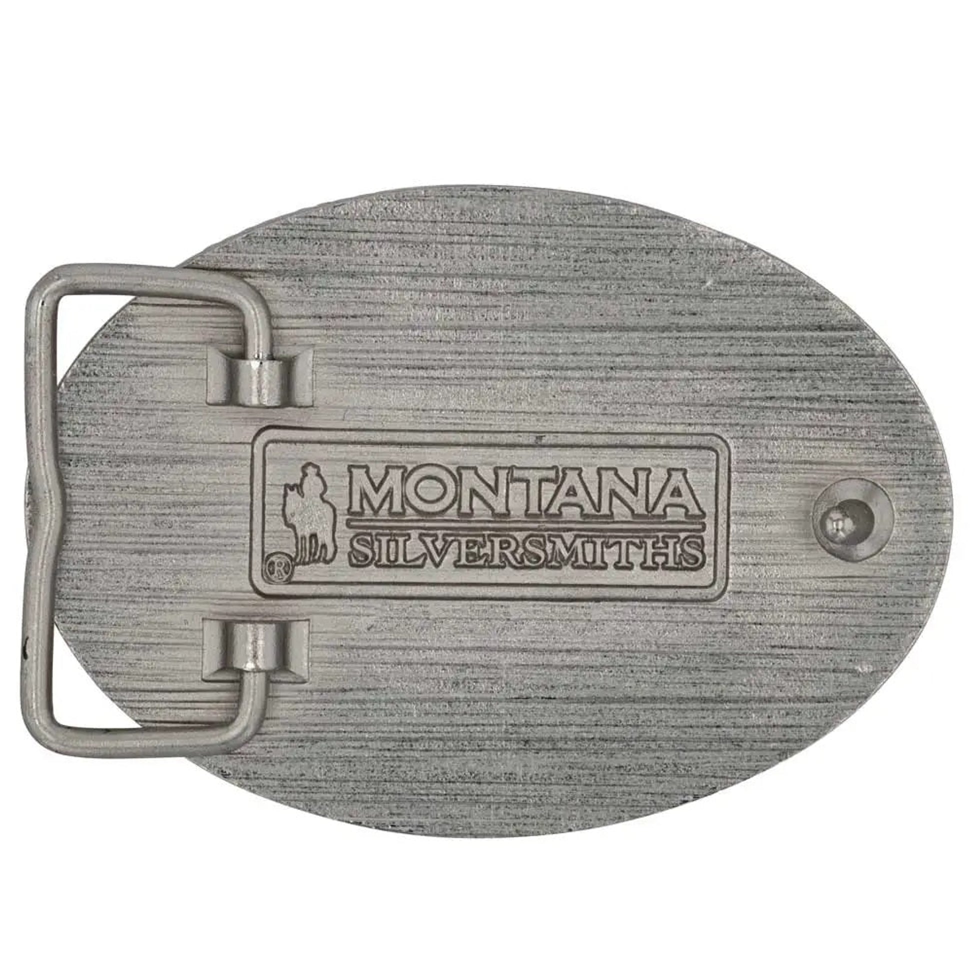 Montana Silversmiths Protected House Warrior Collection Attitude Buckle