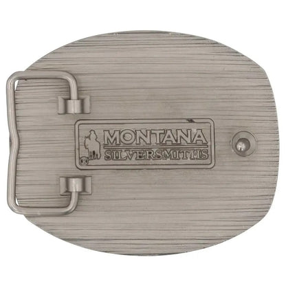 Montana Silversmiths Behind Every Blade Chris Kyle Attitude Belt Buckle