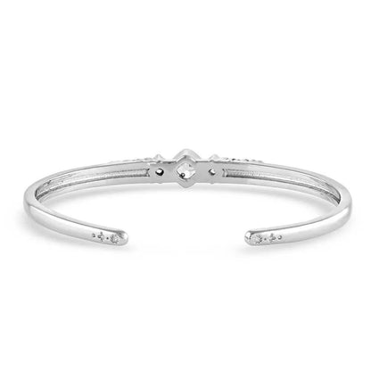Montana Silversmiths Sparkling Wheat Crystal Cuff Bracelet