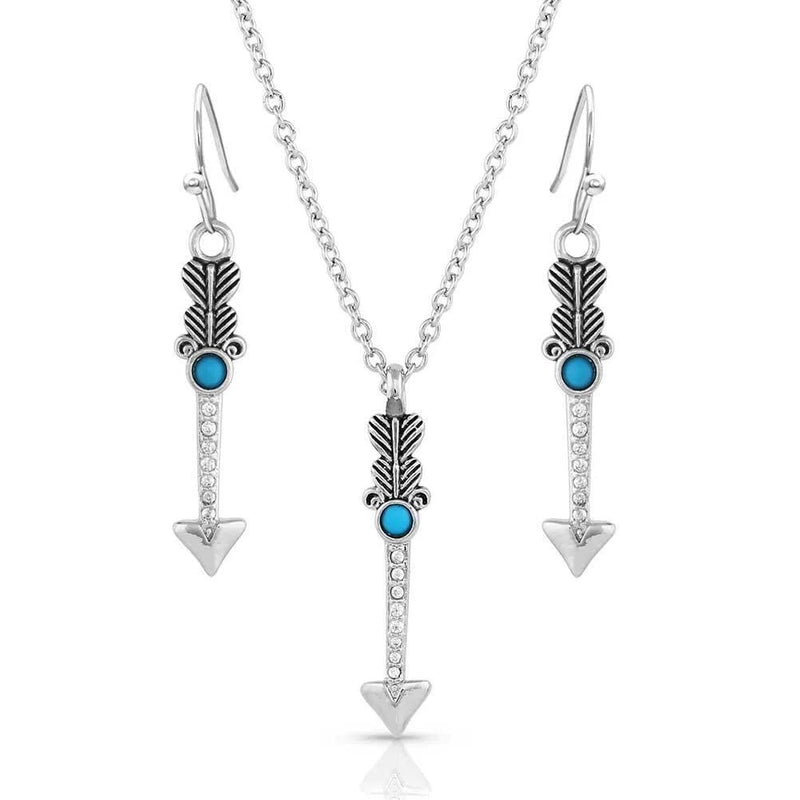 Montana Silversmiths Earth Wind and Ice Jewelry Set