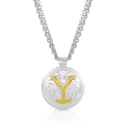Montana Silversmiths The Dutton Y Yellowstone Necklace