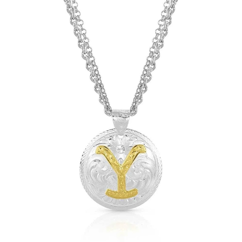 Montana Silversmiths The Dutton Y Yellowstone Necklace