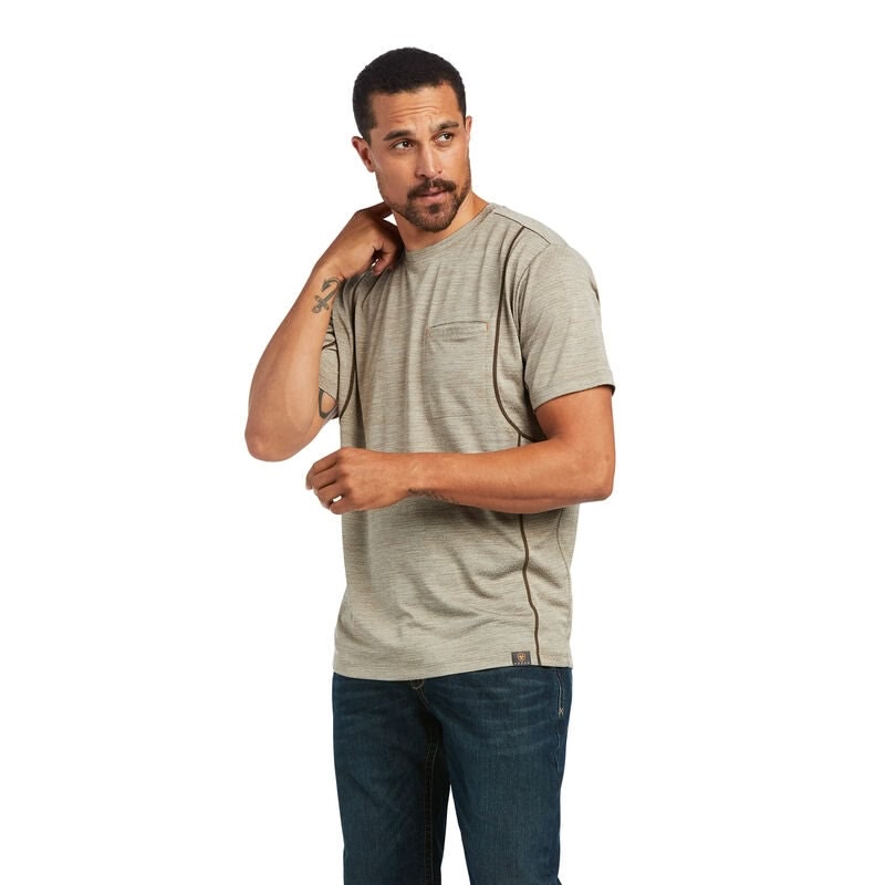 Ariat Mens Rebar Evolution Athletic Fit T-Shirt