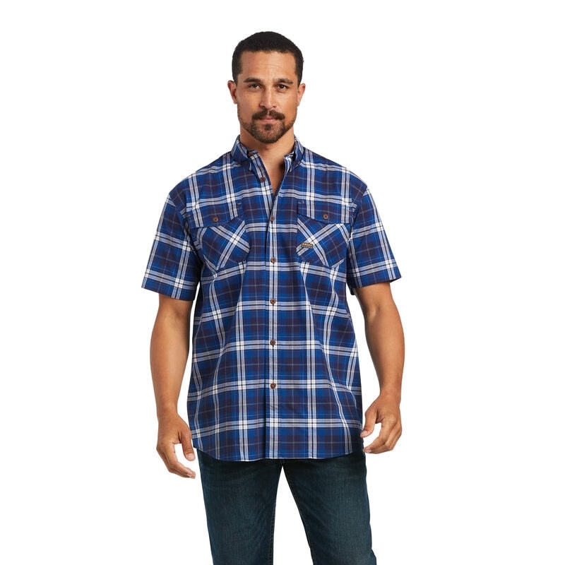 Ariat Mens Rebar Made Tough DuraStretch Work Shirt