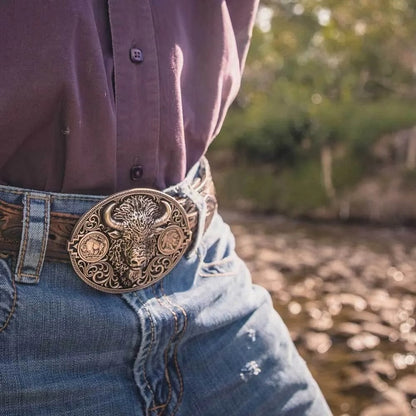 Montana Silversmiths Essence of the West Attitude Buckle