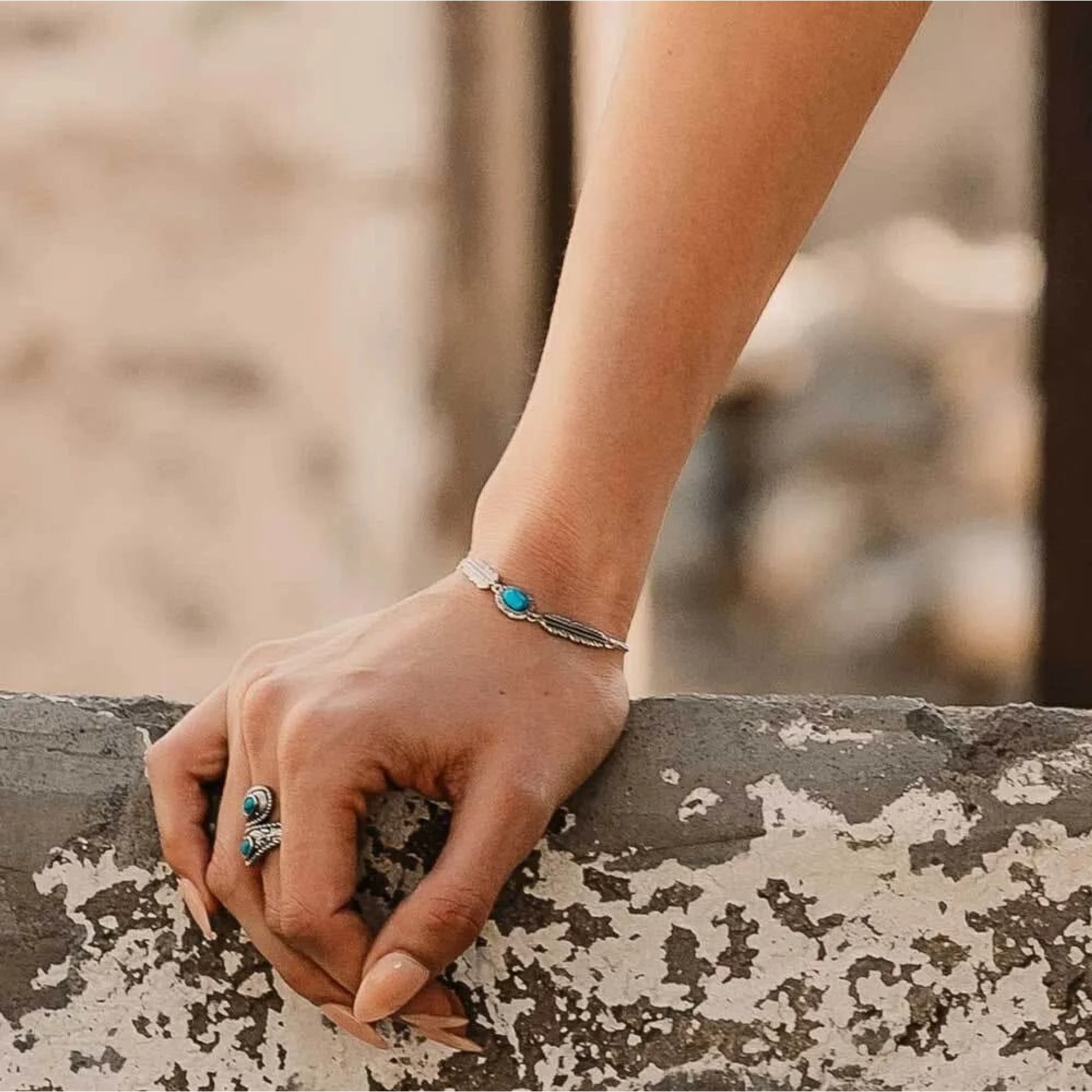 Montana Silversmiths From The Ground Up Turquoise Bracelet
