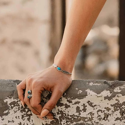 Montana Silversmiths From The Ground Up Turquoise Bracelet