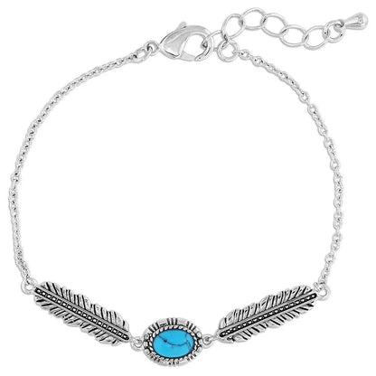 Montana Silversmiths From The Ground Up Turquoise Bracelet