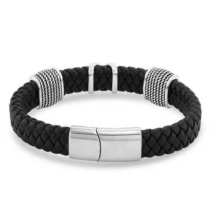 Montana Silversmiths Strength Multiplied Leather Bracelet