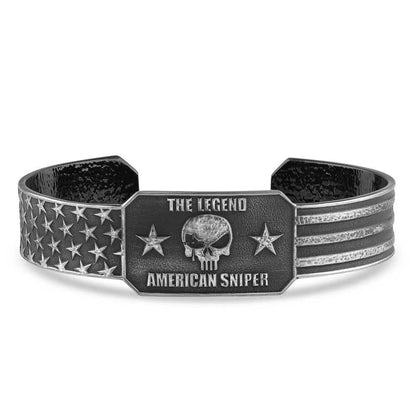 Montana Silversmiths The Legend Chris Kyle Cuff Bracelet