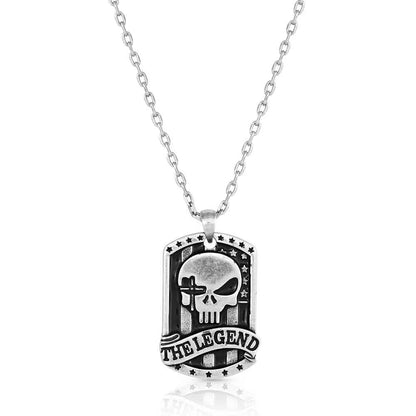 Montana Silversmiths The Mighty Chris Kyle Necklace
