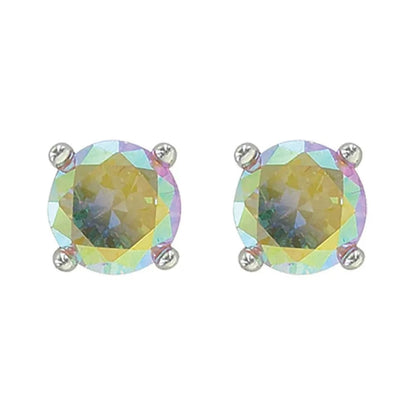 Montana Silversmiths Iridescent Pink Champagne Post Earrings