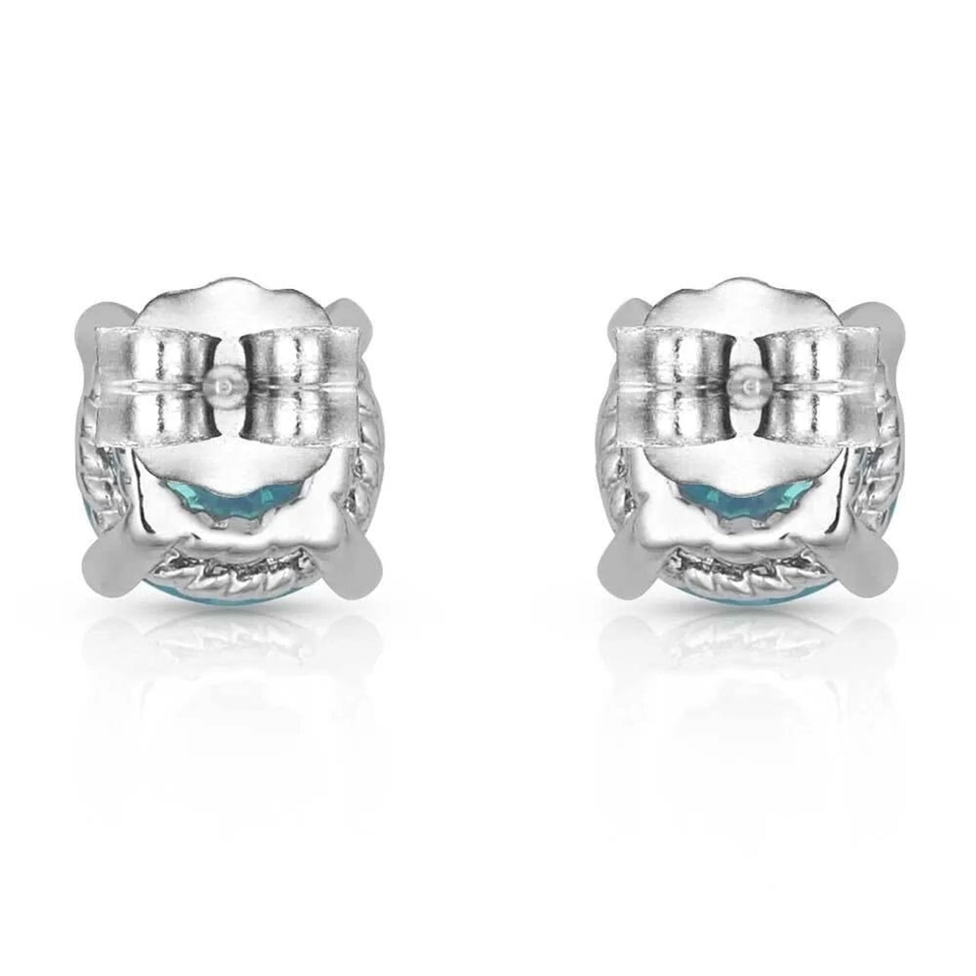 Montana Silversmiths Luminescent Blue Post Earrings