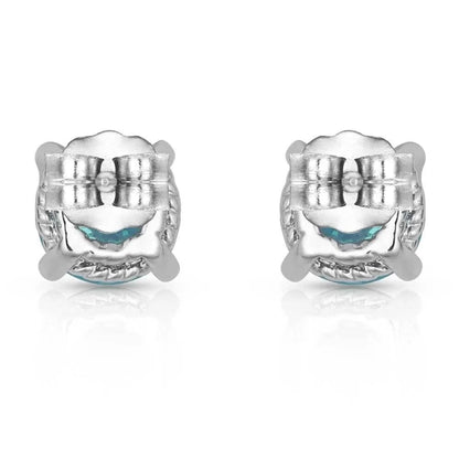 Montana Silversmiths Luminescent Blue Post Earrings
