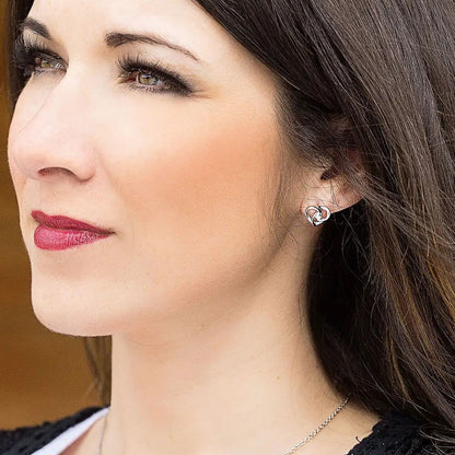 Montana Silversmiths Starlight Infinity Heart Earrings