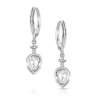 Montana Silversmiths Poised Perfection Crystal Earrings