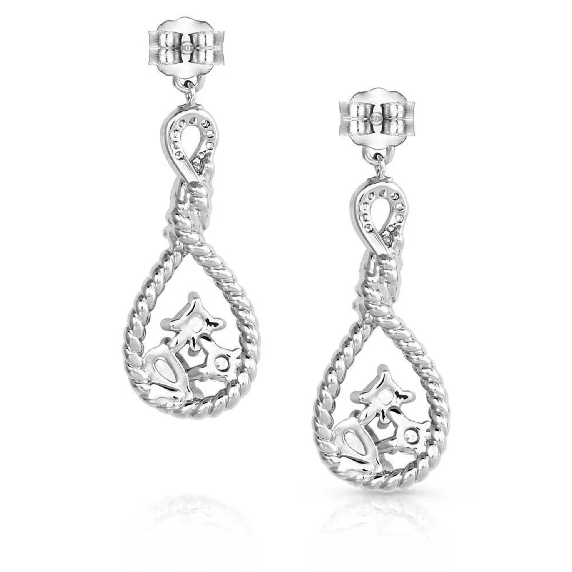 Montana Silversmiths Corralling the Stars Crystal Earrings