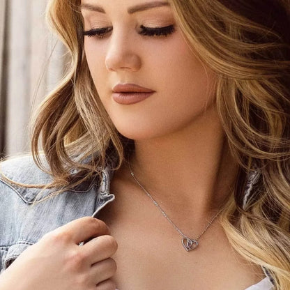 Montana Silversmiths Connected in Faith Light Heart Necklace