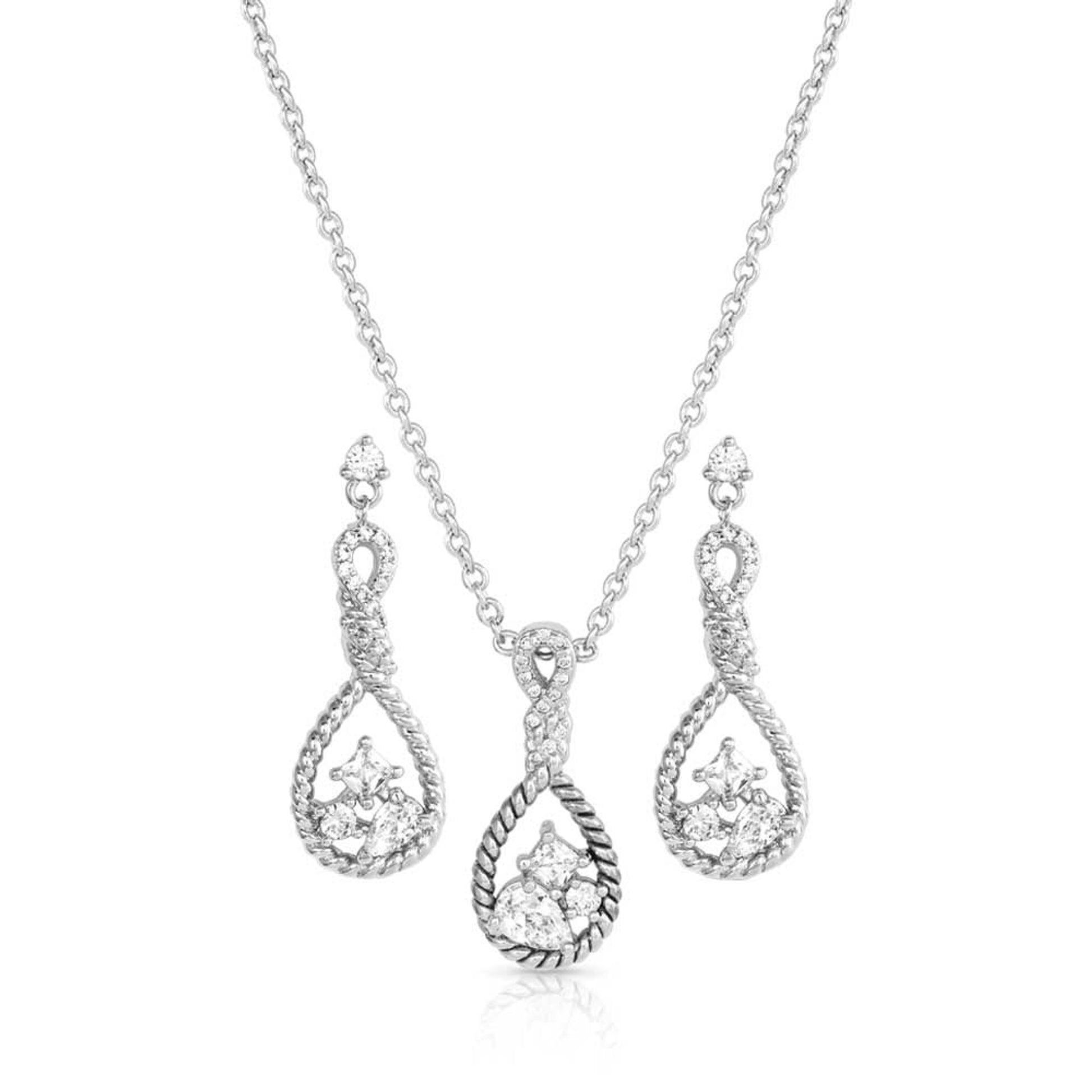Montana Silversmiths Corralling the Stars Crystal Jewelry Set