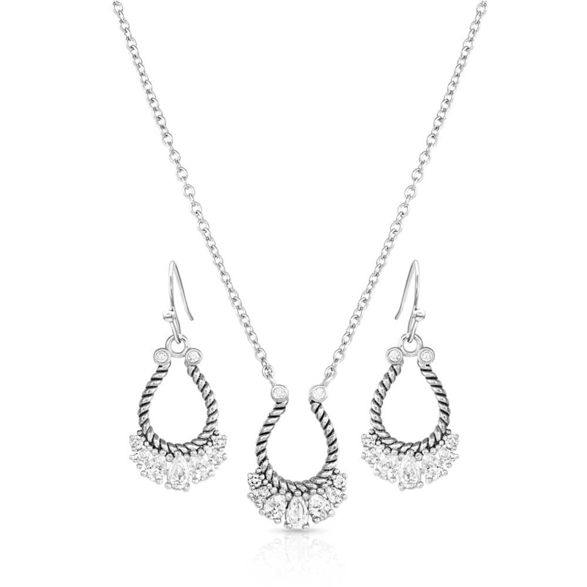 Montana Silversmiths Crystal Congeniality Jewelry Set