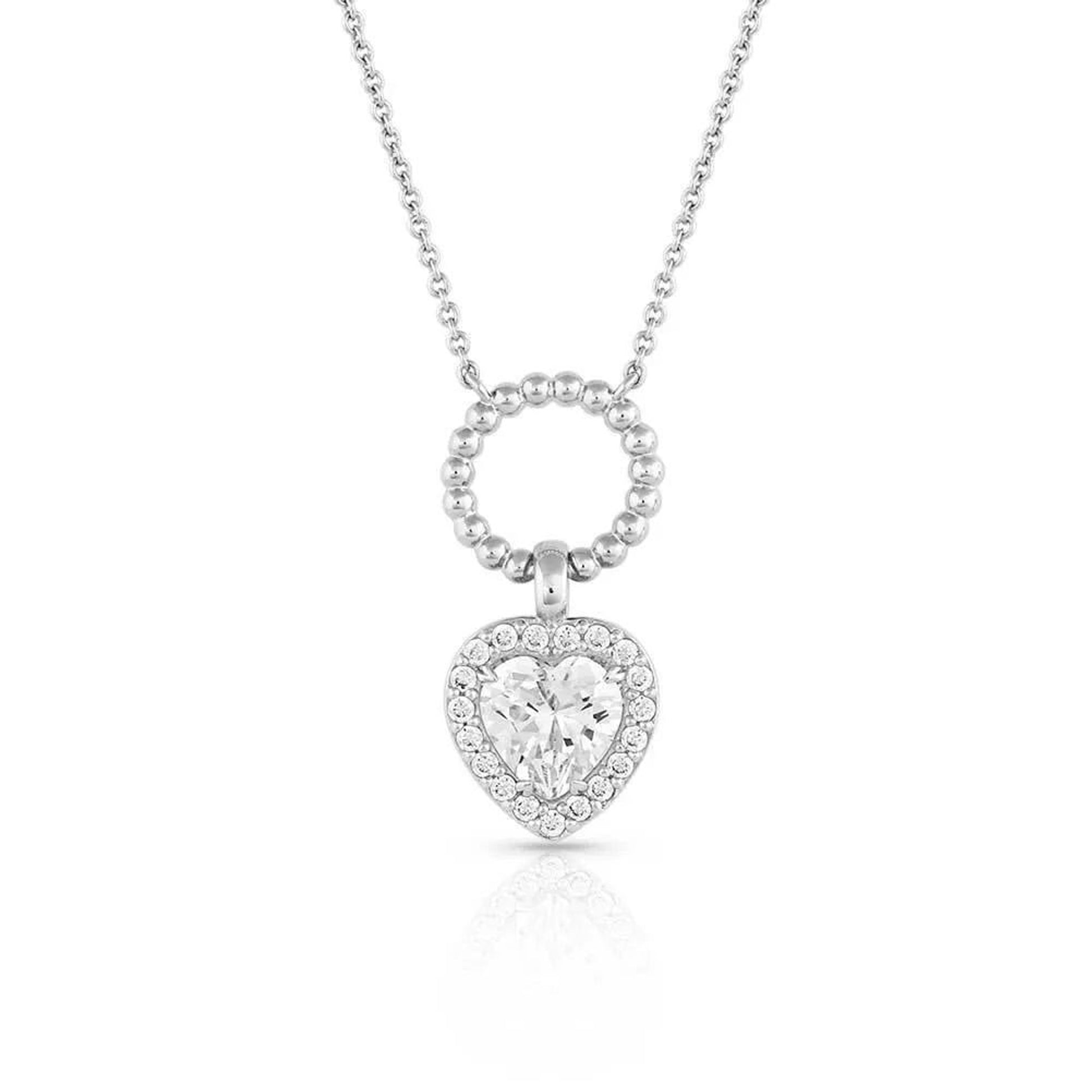 Montana Silversmiths Queen of Hearts Crystal Necklace