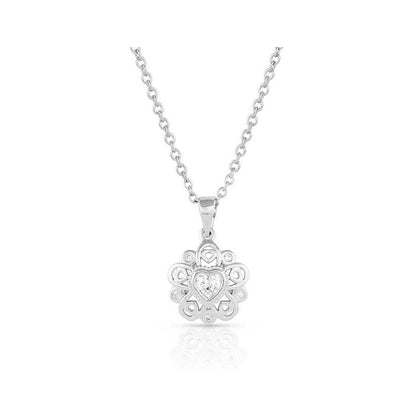 Montana Silversmiths Hidden Hearts Crystal Necklace