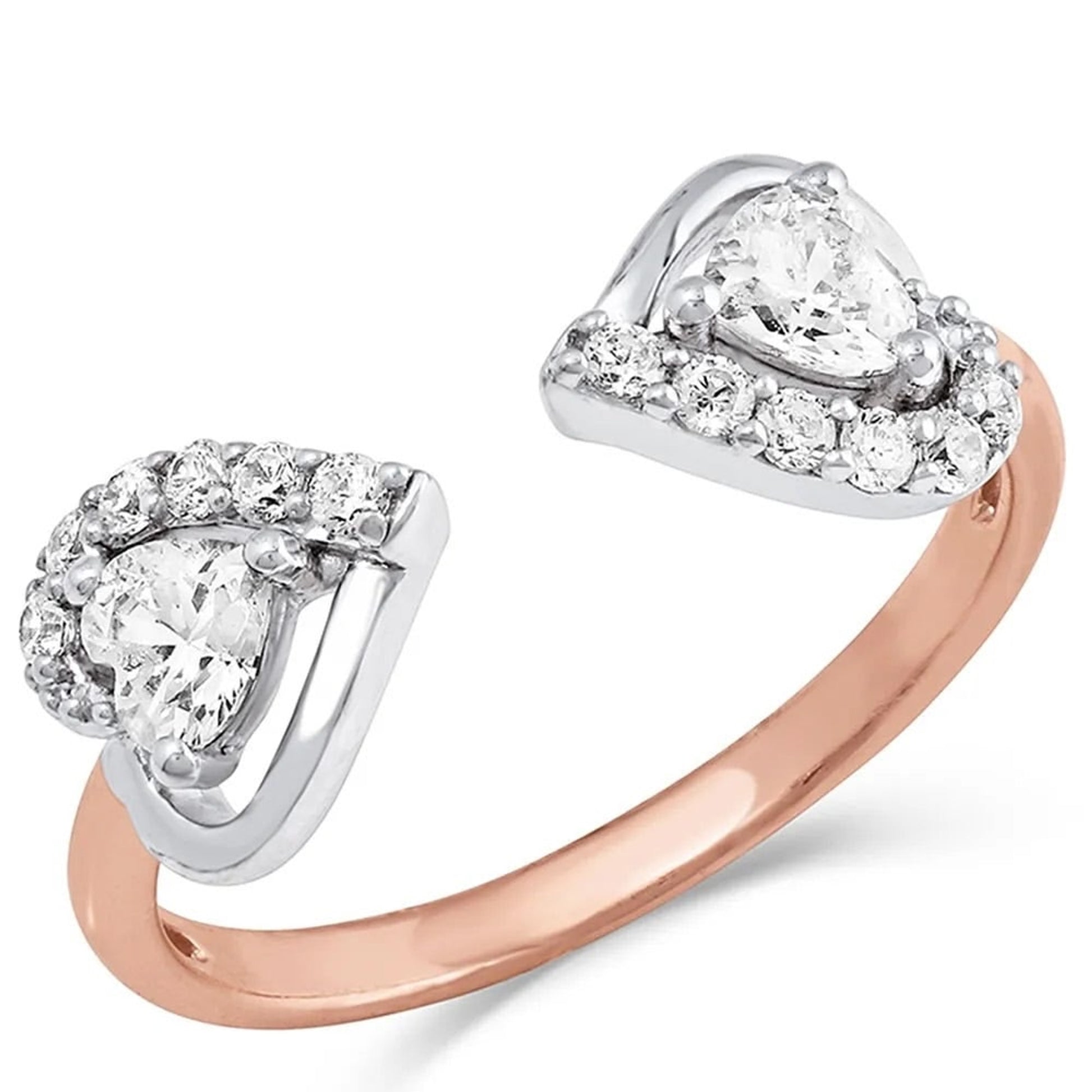 Montana Silversmiths Love Points To You Open Heart Ring