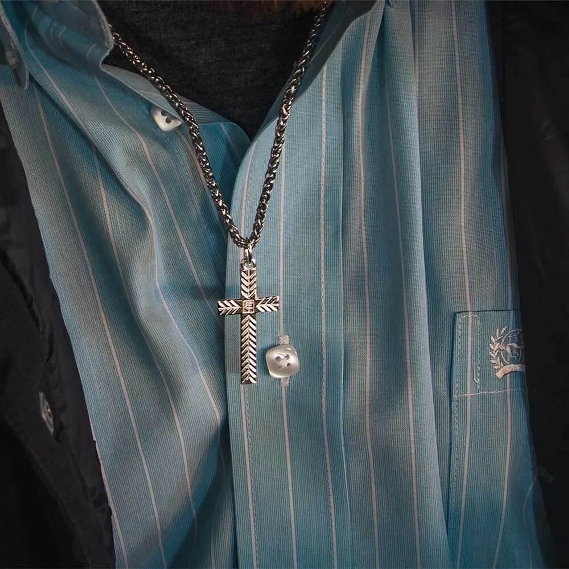 Montana Silversmiths Faith's Spirit Warrior Collections Cross Necklace