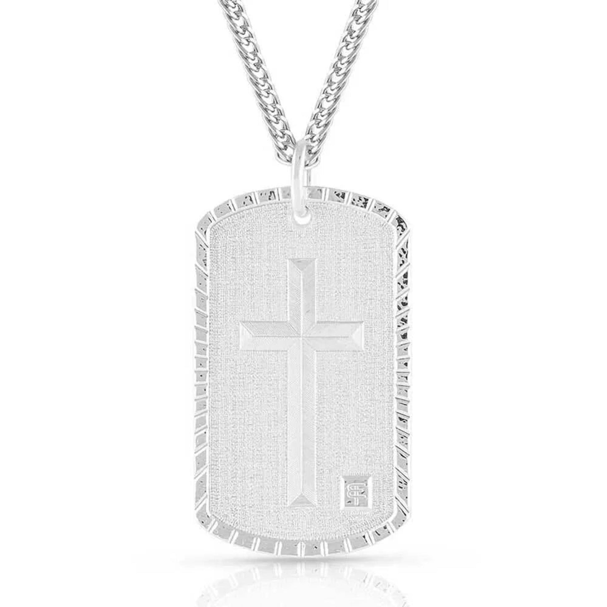 Montana Silversmiths God's Soldier Warrior Collections Dog Tag Necklace