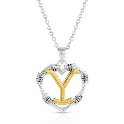 Montana Silversmiths The Love of Yellowstone Necklace