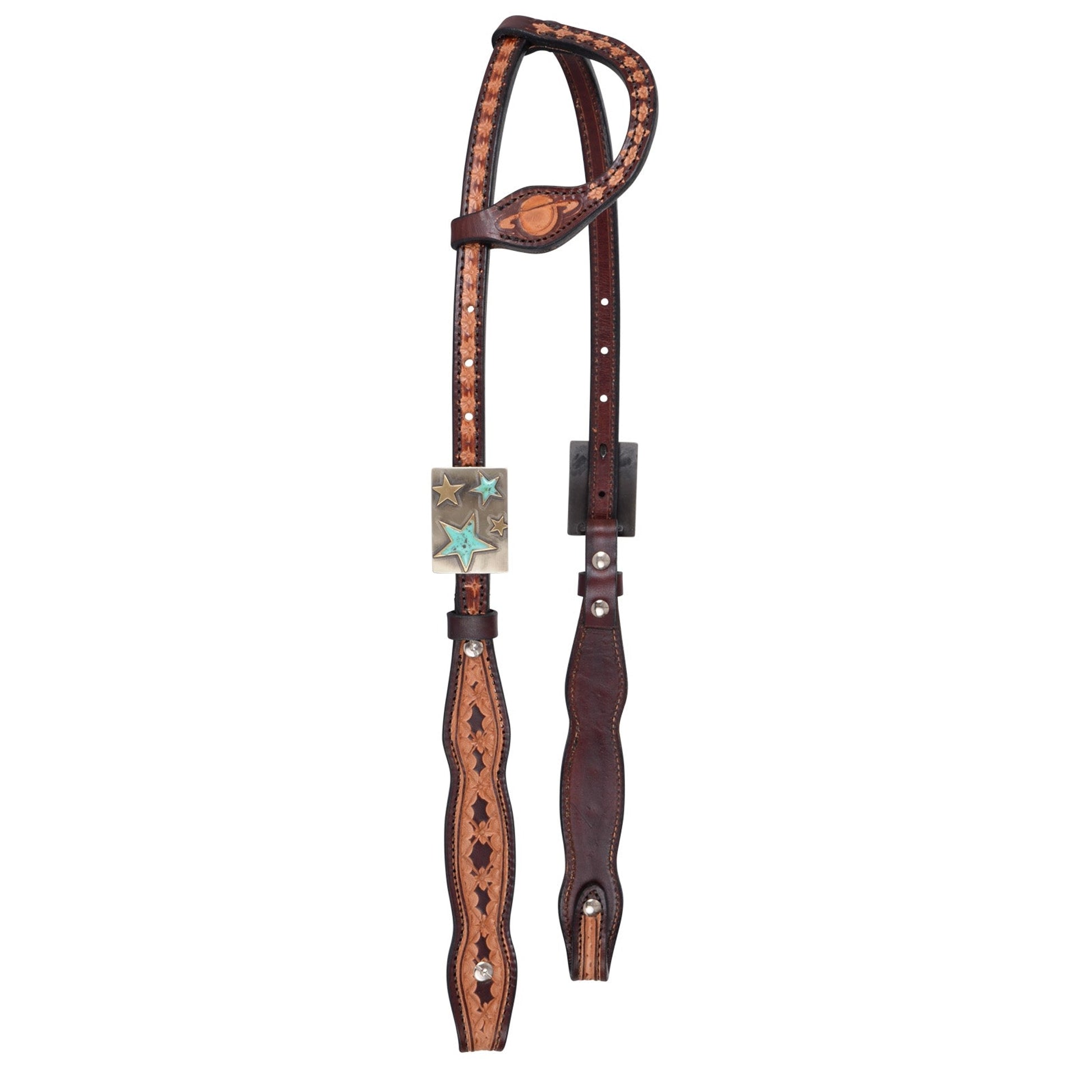 Circle Y Saturn Rising One Ear 5/8" Headstall