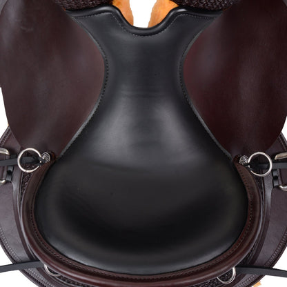 High Horse Sulphur River Round Skirt Trail Saddle