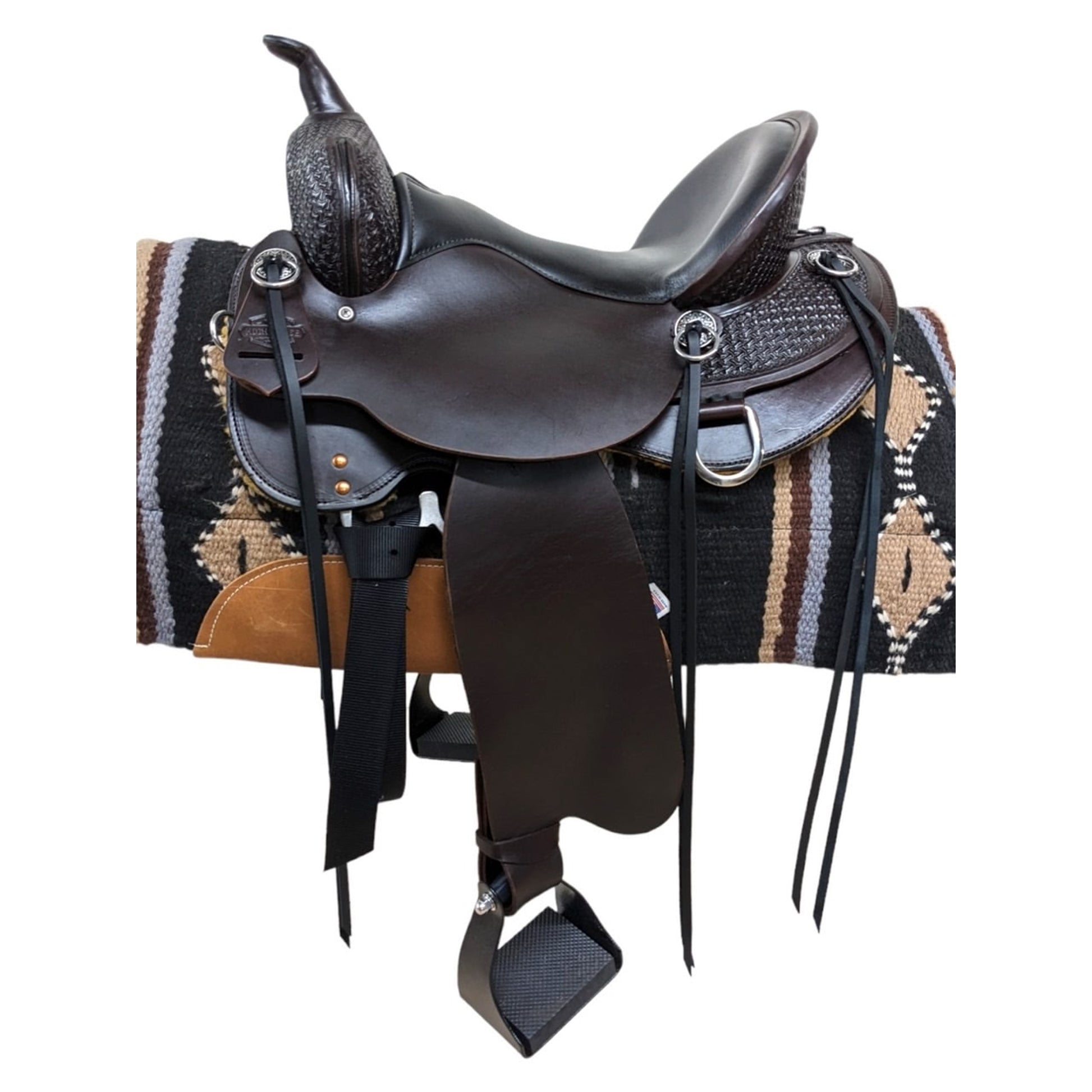 High Horse Sulphur River Round Skirt Trail Saddle