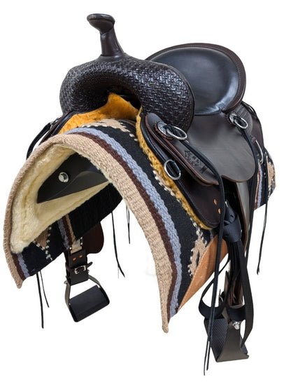 High Horse Sulphur River Round Skirt Trail Saddle