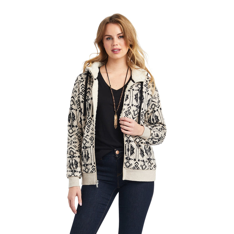 Ariat Ladies REAL Sherpa Full Zip Hoodie
