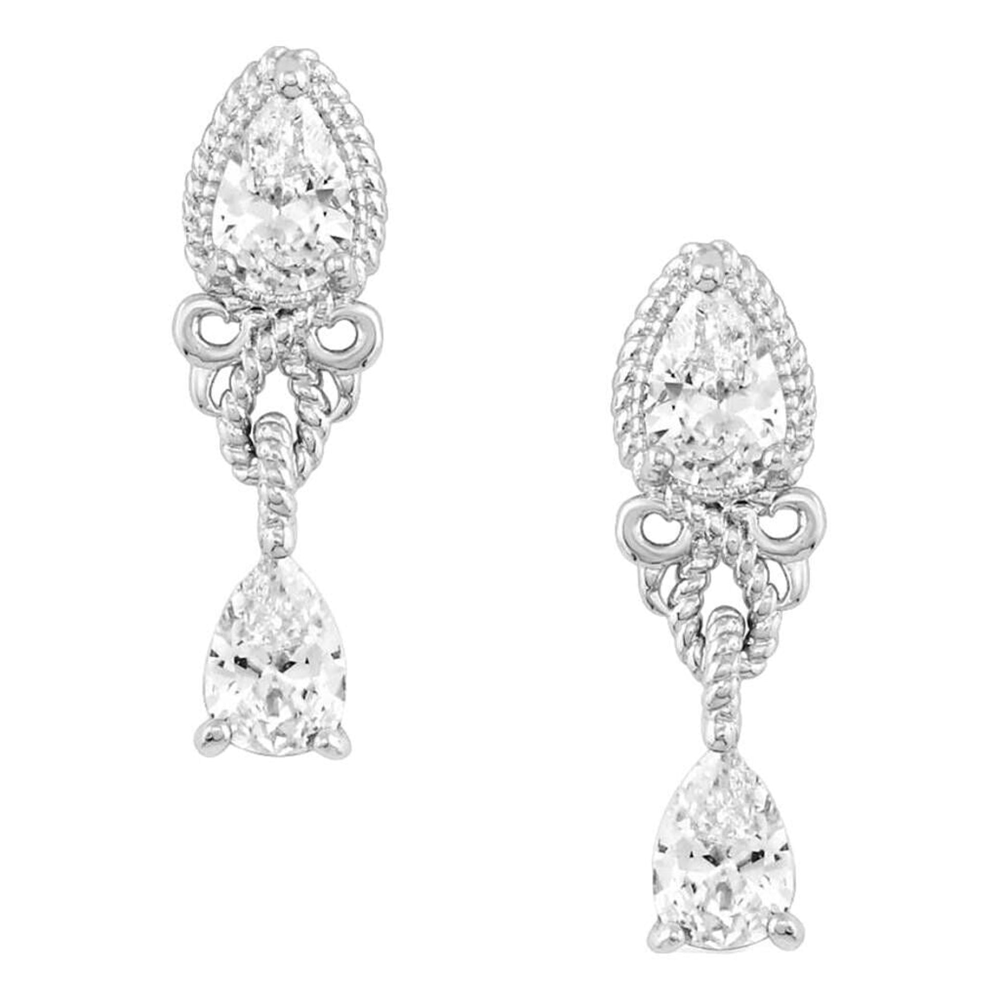 Montana Silversmiths Fiery Ice Charm Dangle Earrings