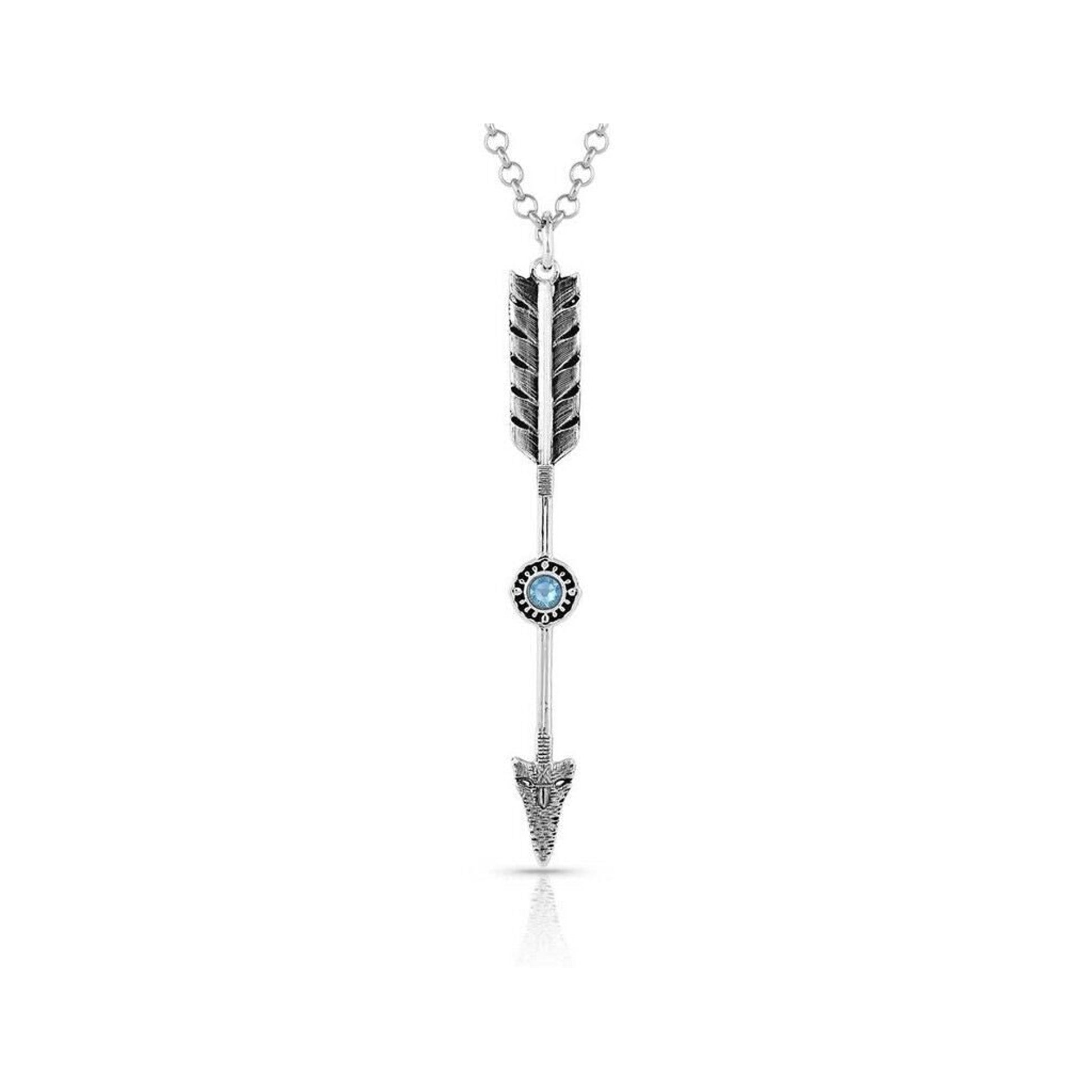 Montana Silversmiths Timber Ridge Arrow Necklace