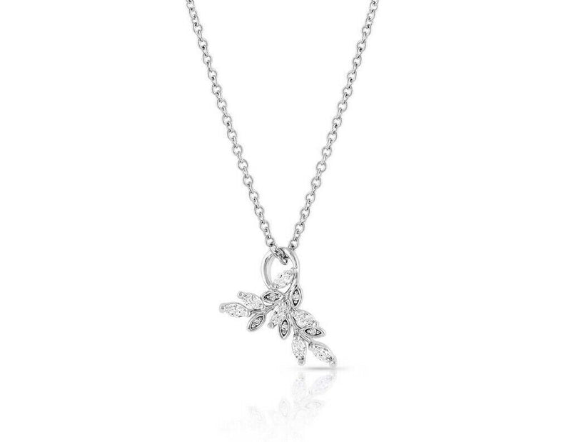 Montana Silversmiths Frozen in Time Leaf Necklace