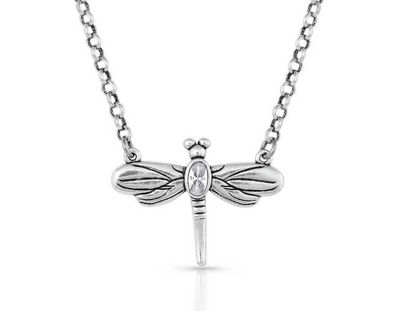 Montana Silversmiths Dragonfly Free Necklace